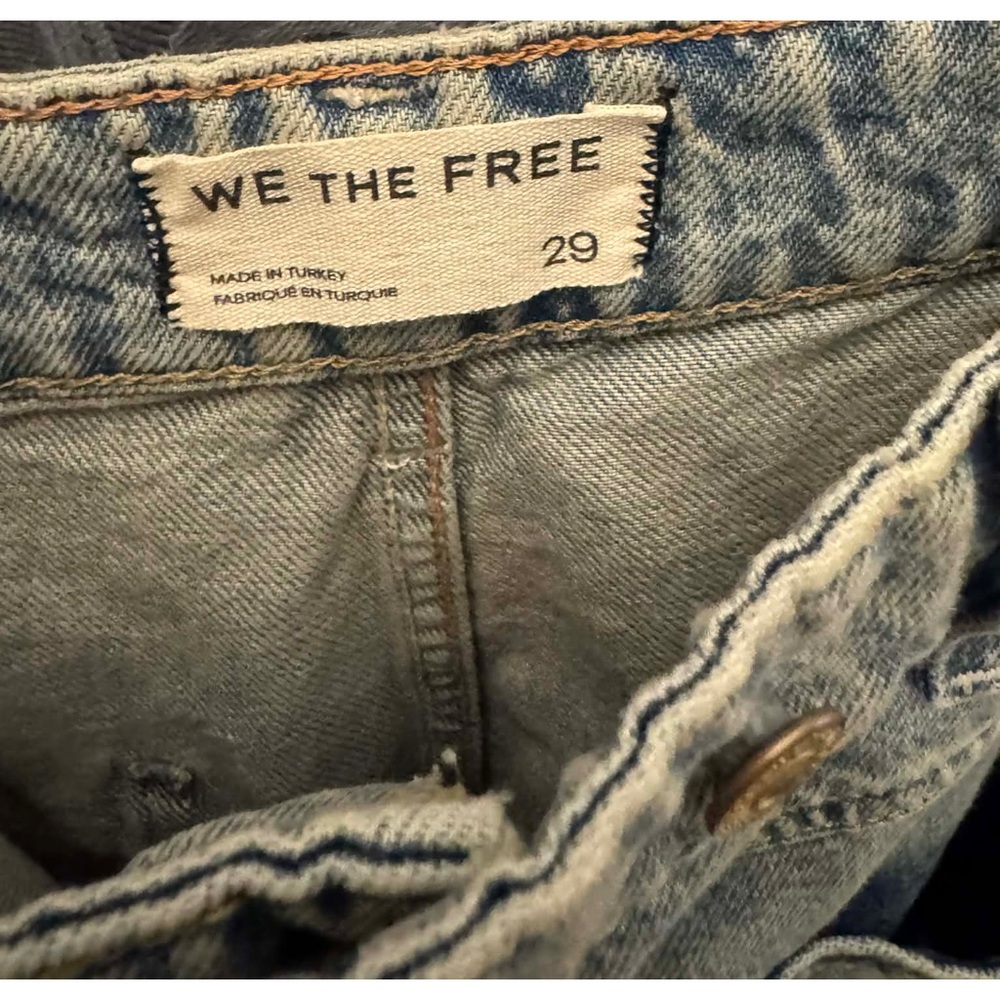 Free People Palmer Cuffed Jean in La La Land - Picture 9 of 9